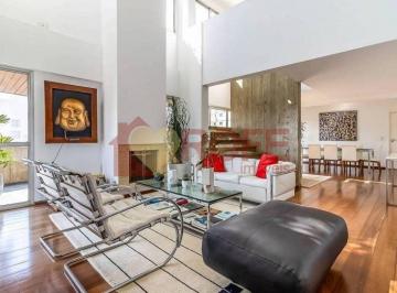 Apartamento · 300m² · 3 Quartos · 3 Vagas · Cobertura com 3 dormitórios à venda, 300 m² por R$ 4.560.000,00 - Moema - São Paulo/SP