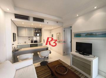 a071ce08612df995a23a562bc4eaa37ad651c980 · Apartamento para alugar, 50 m² por R$ 6.500,00/mês - Boqueirão - Santos/SP
