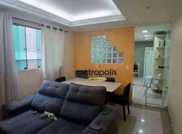 Sala · Sobrado à venda, 179 m² por R$ 700.000,00 - Jardim das Maravilhas - Santo André/SP