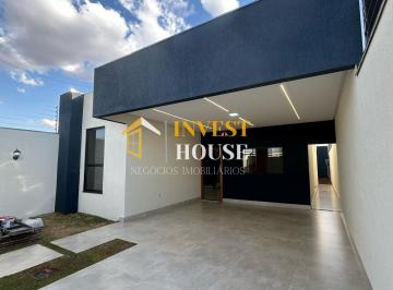 Casa · 130m² · 3 Quartos · 2 Vagas · Casa 3/4 1 suíte com piscina no Residencial Campos do Jordão - Anápolis/GO