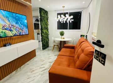 Foto 01 · Apartamento à venda em Santos-SP, Areia Branca: 2 quartos, 1 sala, 1 banheiro, 1 vaga, 46m². Imperdí