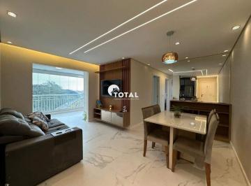 Apartamento · 83m² · 3 Quartos · 2 Vagas · Apartamento com 3 quartos à venda no bairro Vila Morelli em Mauá | 1 suíte 2 vagas