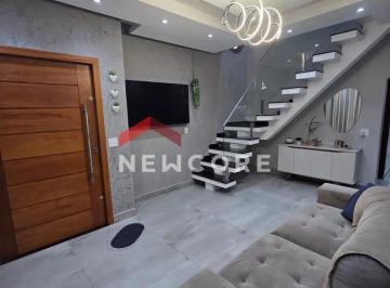 Casa · 188m² · 3 Quartos · 2 Vagas · Sobrado em Rua Benedito Montenegro - Parque Marajoara - Santo André/SP