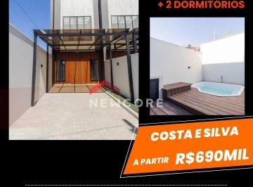 Casa · 100m² · 3 Quartos · 2 Vagas · Sobrado em Rua Inambu - Costa e Silva - Joinville/SC