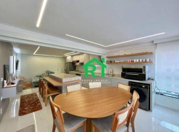 Varanda Gourmet · Apartamento à beira mar com 3 quartos (1 suíte), 2 vagas e lazer à venda em Jardim Astúrias, Guarujá