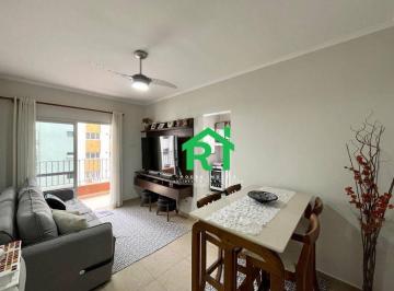 Sala · Apartamento com 1 quarto, 1 vaga à venda em Pitangueiras, Guarujá