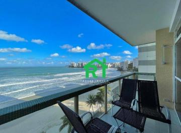 8a9d7850bd350a2d2185ee9e8e6cae6da2b02878 · Apartamento frente mar com 4 quartos (3 suítes), 1 vaga à venda em Pitangueiras, Guarujá