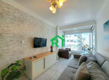 ecf3c132f3e7615aaf7aa44840f18f45e8775e7e · Apartamento com 1 dormitório e 1 vaga à venda em Pitangueiras, Guarujá