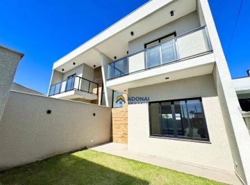 b0592c7191c32a21fa6b424bbf0b7b10cc98d562 · Sobrado Novo com Piscina, 3 dormitórios à venda, 116 m² por R$ 730.000 - Eliana - Guaratuba/PR