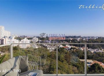 Apartamento · 87m² · 3 Quartos · 1 Vaga · Apartamento de 87m² no bairro Campo Comprido, com 3 quartos (1 suíte), 2 banheiros e 1 vaga de garag