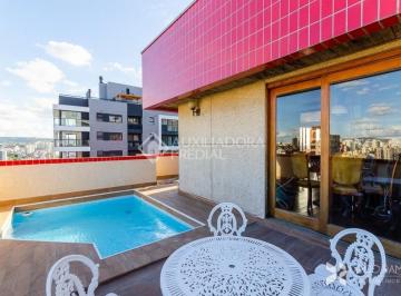 Apartamento · 311m² · 3 Quartos · 2 Vagas · Cobertura mobiliada com 3 quartos e 311m²  em Santa Cecilia, Porto Alegre.
