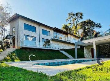Casa · 920m² · 4 Quartos · 4 Vagas · Imóvel Moderno com 4 suítes, área gourmet, piscina, solarium, muito verde!