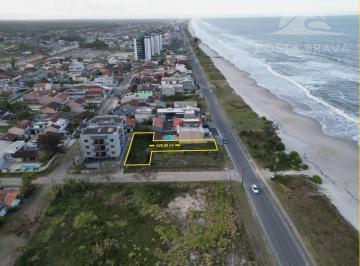 Terreno · 629m² · Lote de terreno a venda frente mar / beira mar no balneário Inajá