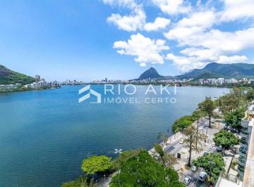 Apartamento · 567m² · 4 Quartos · 3 Vagas · Cobertura Duplex 567m² na Lagoa – Vista 360º para o Cristo e Lagoa Rodrigo de Freitas