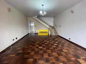 Comercial · 164m² · 3 Quartos · 3 Vagas · Sobrado para Locação com 3 Dormitórios e Edícula - Bairro Anchieta, São Bernardo do Campo