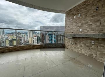 Apartamento · 110m² · 3 Quartos · 2 Vagas · Apartamento com 3 Suítes e Lavabo, 109 m², Lado Morro ? Praia Grande | Residencial Safira
