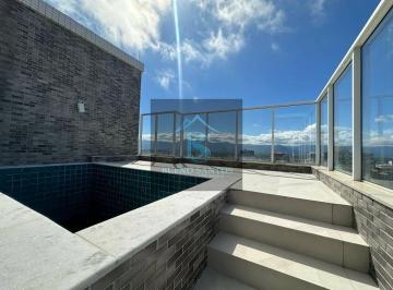 Apartamento · 218m² · 4 Quartos · 3 Vagas · Cobertura Duplex com 4 Suítes, Piscina e Churrasqueira, 218 m² ? Praia Grande | Residencial Safira