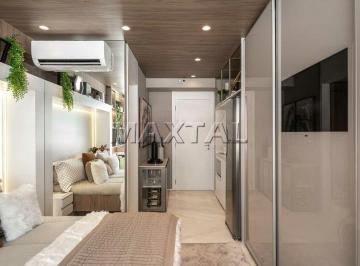 Apartamento · 41m² · 1 Quarto · 1 Vaga · Studio à venda, em construção, de 40 m², com varanda, 1 suíte e 1 vaga de garagem, em Santo Amaro.