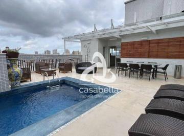 6401ac475ece14be59b6e1d07b15ccb3e555a6df · Cobertura com 3 dormitórios para alugar, 405 m² por R$ 50.000,00/mês - Gonzaga - Santos/SP
