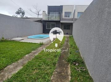 Casa · 78m² · 3 Quartos · 2 Vagas · Sobrado com 3 dormitórios à venda, Shangri-lá, PONTAL DO PARANA - PR