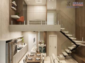 Livind duplex · Apartamento Duplex de 52m² no bairro Mercês, com 1 quarto e 1 banheiro