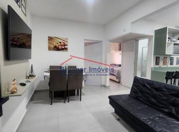 Apartamento · 60m² · 2 Quartos · 1 Vaga · Apartamento 2 dormitórios, Aparecida, reformado, semimobiliado, frente mar