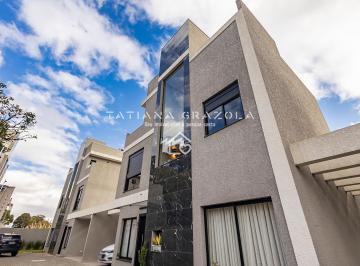 Casa de 3 quartos, Curitiba · Sobrado Triplex 124m² Campo Comprido — Residencial Paris Village, 3 Quartos (Suíte c/ Closet)