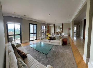 Apartamento · 313m² · 4 Quartos · 6 Vagas · Apartamento para locação em Moema com 4 suítes e 6 vagas