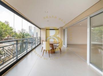 Apartamento · 456m² · 4 Quartos · 5 Vagas · GARDEN EXCLUSIVO SEMI-MOBILIADO Á VENDA E LOCAÇÃO NO ITAIM BIBI, 456M², 4 SUÍTES, 5 VAGAS.
