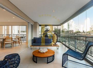 Apartamento · 275m² · 4 Quartos · 5 Vagas · APARTAMENTO MOBILIADO Á VENDA OU LOCAÇÃO NO ITAIM BIBI, 275M², 4 SUÍTES, 5 VAGAS