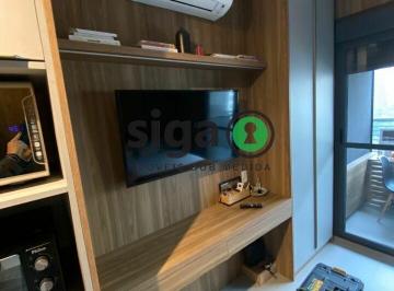 Apartamento · 28m² · 1 Quarto · Apartamento 28m² á venda mobiliado localizado no Brooklin