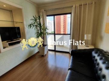 Apartamento · 42m² · 1 Quarto · 1 Vaga · Flat com 1 Quarto para alugar, 42m² - Itaim Bibi