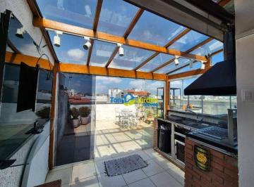 6d4ae7e7ac7165256fc86d78d59895f400b823e5 · Cobertura com 3 dormitórios à venda, 160 m² por R$ 685.000,00 - Vila Humaitá - Santo André/SP