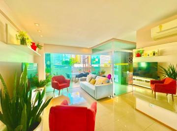 cgnxjss2ogezogmxndnjmjc0_md · Apartamento com 3 Quartos à venda, 136m², Porteira Fechada(3 Suítes) - Cremação