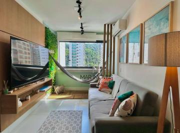 c40f1647767969f669506958441ccf123b102d7c · Apartamento com 2 dormitórios à venda, 65 m² por R$ 530.000,00 - Pitangueiras - Guarujá/SP
