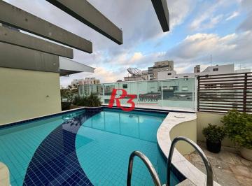 dbee576844ae8cd057b24912f7e4cf6132517d86 · Cobertura à venda, 300 m² por R$ 3.900.000,00 - Gonzaga - Santos/SP