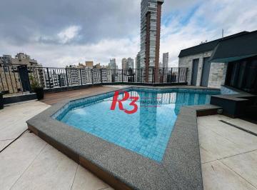 b16404049f189451f180957d290fe901ac860c5d · Cobertura à venda, 504 m² por R$ 4.900.000,00 - Gonzaga - Santos/SP