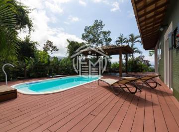 Casa · 154m² · 4 Quartos · 2 Vagas · Sobrado de Alto Padrão à Venda na Praia do Félix – Vista Mar Panorâmica