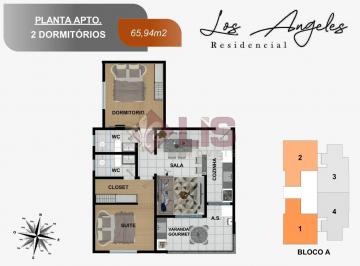 Apartamento · 59m² · 2 Quartos · 2 Vagas · Apartamento Novo no Porto Novo com varanda gourmet, 2 dormitórios