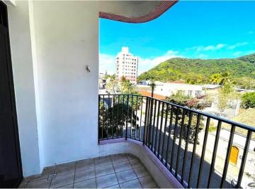 Apartamento · 99m² · 3 Quartos · 1 Vaga · Apartamento a venda Guarujá 3 quartos 2 suítes Ar Armário Embutido Sala 2 ambientes com sacada frent