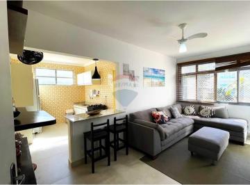 Apartamento · 64m² · 2 Quartos · 1 Vaga · Apartamento a venda Guarujá Reformado 2 Dormitórios 2 banheiros Sala 2 ambientes cozinha americana G