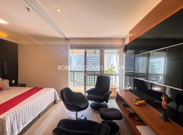 Apartamento de 1 quarto, Brasília · Ed Fusion, andar alto, nascente, varanda, mobiliado e decorado