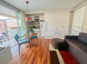 Apartamento · 37m² · 1 Quarto · 1 Vaga · Flat Estanconfor Villa Paulista com 37m², 1 dormitório e 1 vaga disponível para locação no jardins