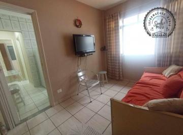 82abe0ef590dc6b56736fc50d2e680c43a8291e1 · Apartamento com 1 dormitório à venda, 48 m² por R$ 247.000,00 - Canto do Forte - Praia Grande/SP