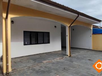 Casa · 137m² · 3 Quartos · 3 Vagas · CASA TERREA EM LOTE INTEIRO NO BELAS ARTES! 3 QUARTOS E EDICULA ITANHAEM/SP