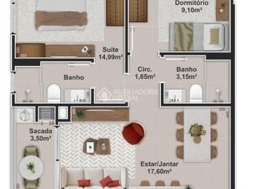 Aptos 07 [Unity] · Apartamento à Venda no Estreito - Florianópolis
