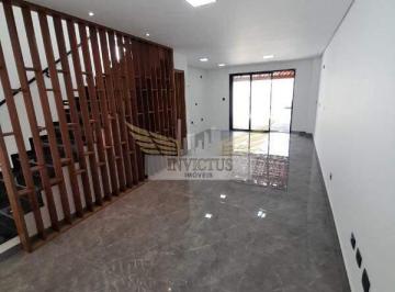 Casa · 142m² · 3 Quartos · 4 Vagas · Sobrado com 3 Quartos para Comprar, 142m² - Parque Oratório, Santo André/SP.