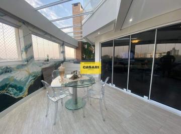 Apartamento · 185m² · 4 Quartos · 3 Vagas · Cobertura à venda no bairro Rudge Ramos – São Bernardo do Campo | 3 Suítes, 185m², Varanda Gourmet e