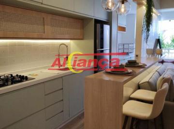 Apartamento · 40m² · 1 Quarto · 1 Vaga · Resort Bosque Maia, 01 dorm, 01 vaga - Lazer completo