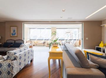 Apartamento · 218m² · 4 Quartos · 4 Vagas · VENDA APARTAMENTO 220 METROS - ANDAR ALTO - LAZER COMPLETO - BROOKLIN